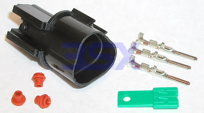 Wiring Connectors Harness Plugs 3SX - 3-pin Triangle | 3SX Performance