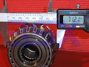 5-speed 18-spline Diameter