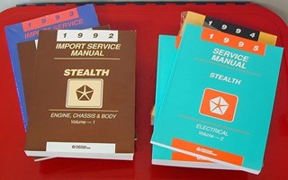 Picture of Service Manuals STEALTH Reprint - 1991