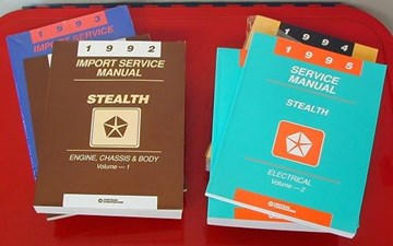 Picture of Service Manuals STEALTH Reprint - 1996