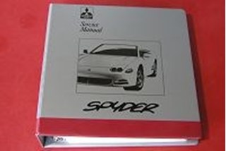 Picture of Service Manuals SPYDER Supplement Reprint - 3000GT Spyder SL & VR4