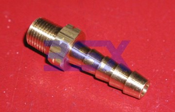 Picture of Vacuum Hose Fitting 1/4in Barbed to 1/8 BPST Male - Replace PCV Valve