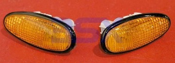 Picture of JDM / Euro OEM Corner Oval Fender Lights ORANGE Corner Lights Turn Signals Side Marker Lights 3000GT / GTO