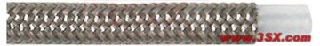 Picture of PHENIX - K304 - Hose PTFE - Stainless Braided Smooth Bore PTFE - AN4 - Per Foot