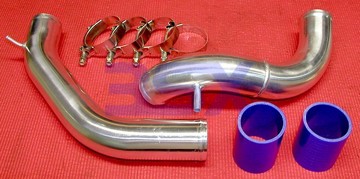 Picture of CXRacing Pre-Turbo Intake Pipes Polished Aluminum 3000GT Stealth