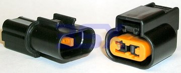 Picture of Wiring Connectors Harness Plugs 3SX - 2-pin Oval