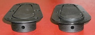 Picture of AeroCatch Hood Pins - Smooth (Top-Side Mount) Black LOCKING (120-2100)