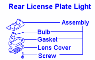 Picture of SCREW-0335 - 4x14 Hold License Plate Light to Car