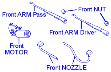 Picture of Wiper Front ARM Driver *DISCONTINUED*
