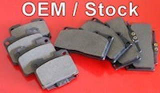 Picture of OEM Brake Pads 3S - FWD NA - Rear Set 91-99