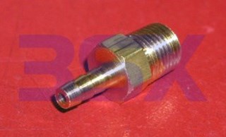 Picture of Vacuum Fitting 1/4-NPT Male x 3/8-in Barbed Straight (each)