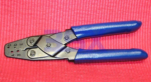 Picture of Wiring Harness Plug Crimping Tool ABCDE