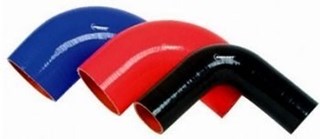 Picture of Silicone Turbo Hose Elbow 45deg - 2.25in ID Black