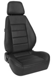 Picture of Corbeau Seat - Sport Seat - Black Leather - PAIR