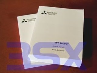 Picture of Service Manuals 3000GT 1997 Reprint