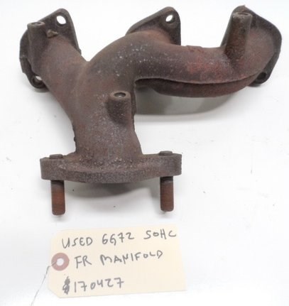Picture of USED 6G72 SOHC Front Exhaust Manifold