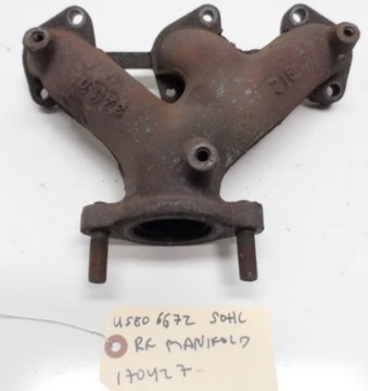 Picture of USED 6G72 SOHC Rear Exhaust Manifold - FED