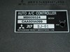 Picture of USED A/C CLIMATE CONTROL COMPUTER UNIT MB609524