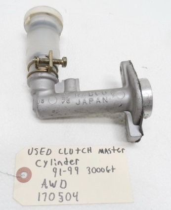 Picture of USED Clutch Master Cylinder 91-99 AWD
