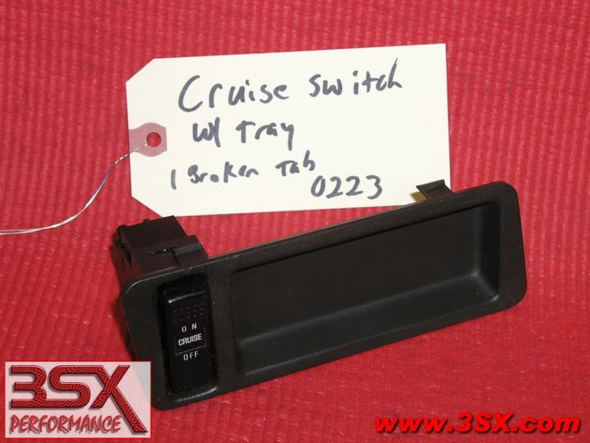 Picture of USED Cruise Control Switch with Tray Trim Piece