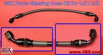 Picture of Supra / SC Custom Braided Stainless Steel Power Steering Line