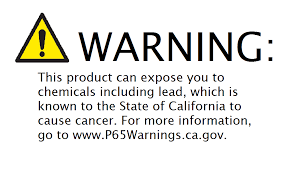 Picture of Prop 65 Warning!