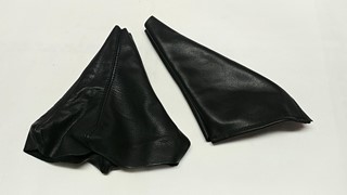 Picture of Shift Boot & E-Brake Boot Combo Leather Black