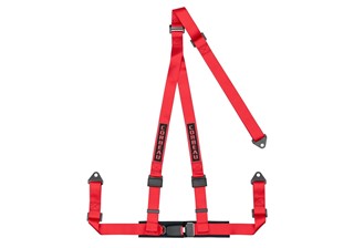 Picture of Corbeau Harness 3-point Bolt-In Red