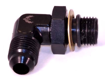 Picture of PHENIX - D101090-3 - Adapter 90 AN10 ORB to AN10 M Black