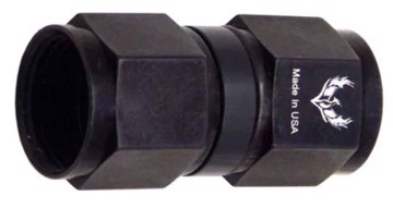Picture of PHENIX - C6-3 - Coupler AN6 Female to Female Straight Swivel Adapter Black