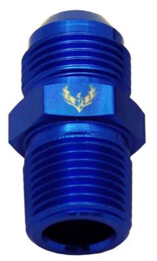 Picture of PHENIX -  B1034-4 - Union AN10 to 3/4 NPT Blue