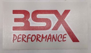 Picture of 3SX Decal Outside Single - Red