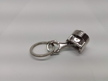Picture of Key Chain Rod and Piston Key Ring Keychain