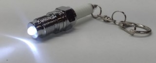 Picture of Key Chain Spark Plug LED Flashlight