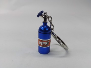 Picture of Key Chain NOS Nitrous Bottle Cannister Key Ring Keychain