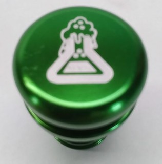 Picture of BEAKER Button Green Lighter/12v Insert