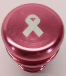 Picture of BREAST CANCER Button Pink Lighter/12v In
