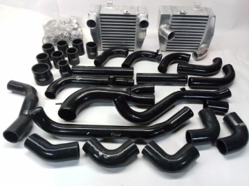 Picture of 3SX SMIC Side Mount Intercooler Kit - Full Kit with all Metal Piping