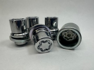 Picture of Wheel Locks and Key SET - OEM Pretzel Style - 3000GT/Stealth