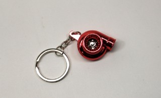 Picture of Key Chain TURBO - RS Sleeve Bearing - Chrome RED