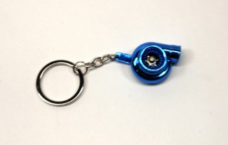 Picture of Key Chain TURBO - RS Sleeve Bearing - Chrome BLUE
