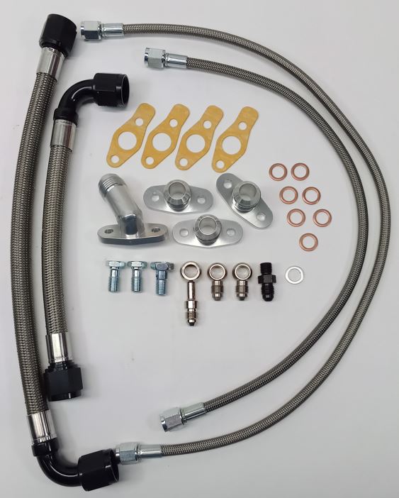 Picture of 3SX Turbo Oil Line Kit for TD04 Turbos