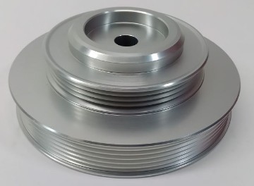 Picture of 3SX Custom Lightweight Aluminum Crank Pulley STOCK Sized - 3000GT / Stealth
