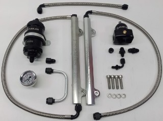 Picture of 3SX Fuel Kit UH12 - FPR+Filter+Lines+Rails+Loop+Gauge