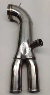 Picture of 3SX Custom Stainless Y-Pipe - PIPE ONLY