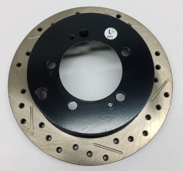 Picture of Rotora Brake Rotors 3S NA 91-99 LF RR Drilled/Slotted 